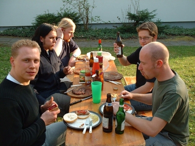 Grillen mit Kaffee&Poochen