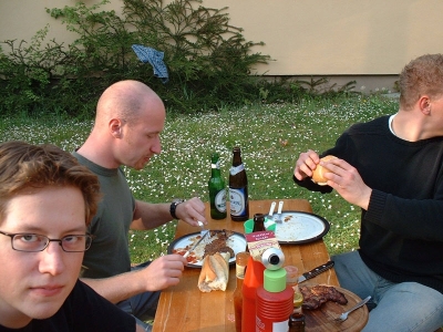 Grillen mit Kaffee&Poochen