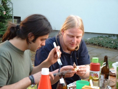 Grillen mit Kaffee&Poochen
